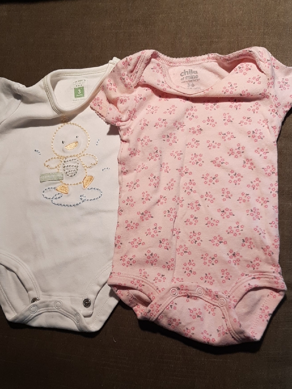 11 Assorted Onesies. Newborn to 3/6 Month - Picture 5 of 9